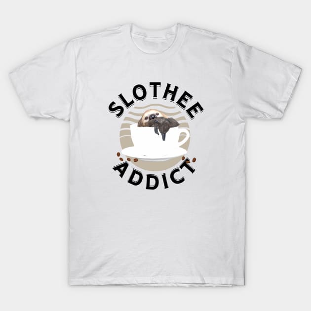 Sloth Lover - Coffee Pun T-Shirt by Suneldesigns